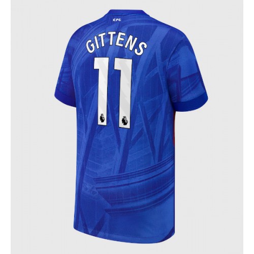 Lacne Muži Futbalové dres Chelsea Jamie Gittens #11 2025-26 Krátky Rukáv - Domáci Lacne Muži Futbalové dres Chelsea Jamie Gittens #11 2025-26 Krátky Rukáv - Domáci